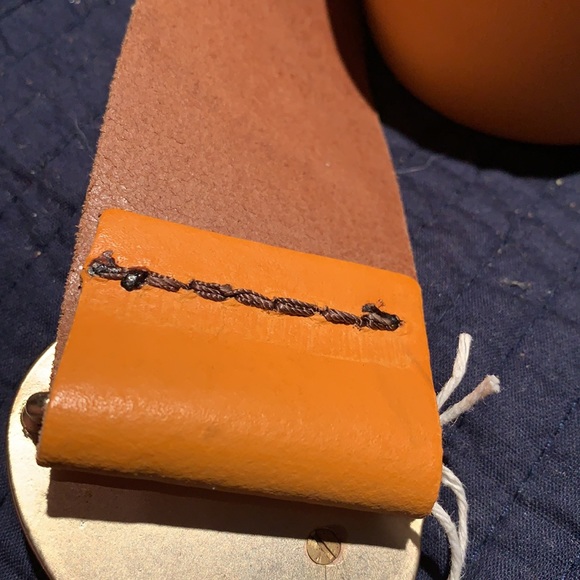 Fly London Tangerine Lule Leather Belt - Picture 3 of 8
